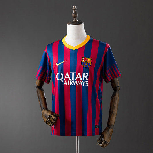 Barcelona Jersey 2013/14 Home Retro Football Kit