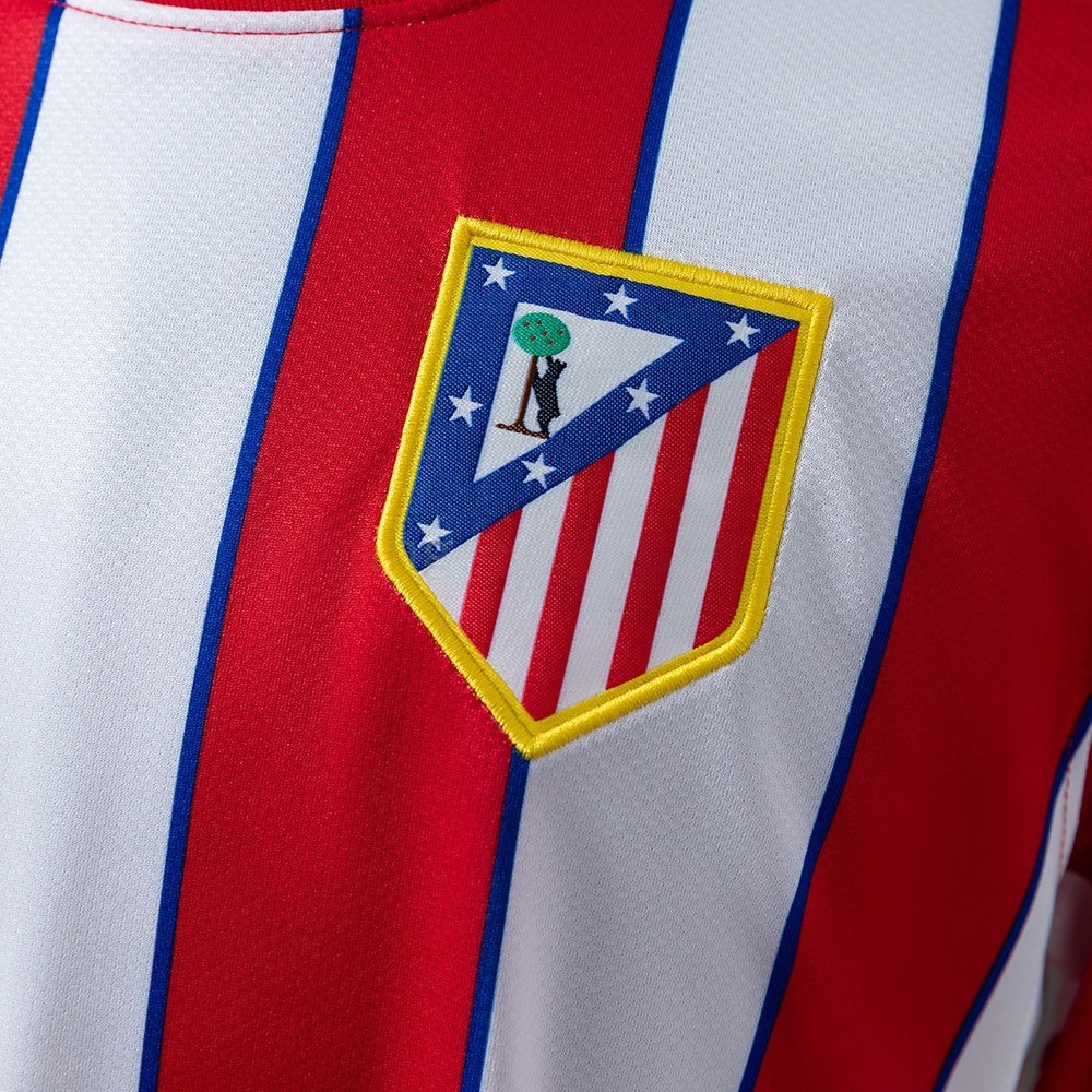 Retro Atletico Madrid Home Jersey 2011-12 Champions League Football Kit Soccer Shirt