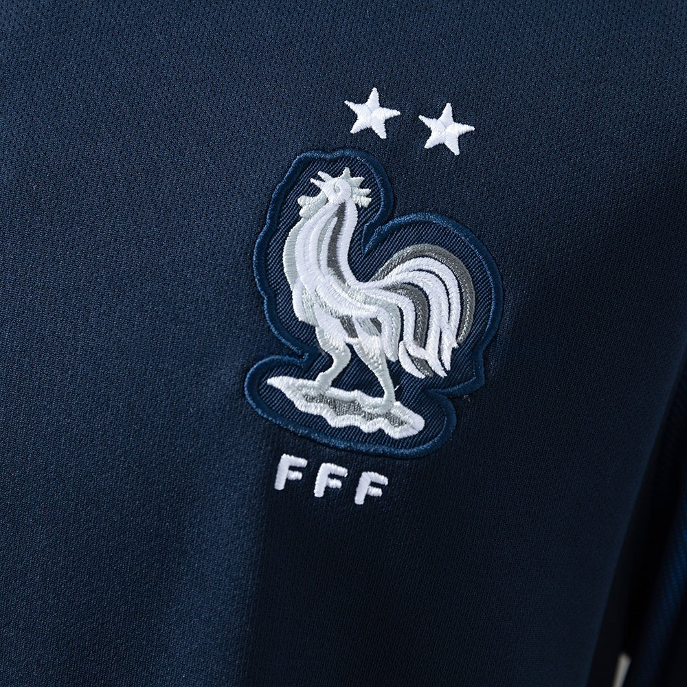 France Home Jersey 2018 World Cup Retro Football Kit Soccer Shirt