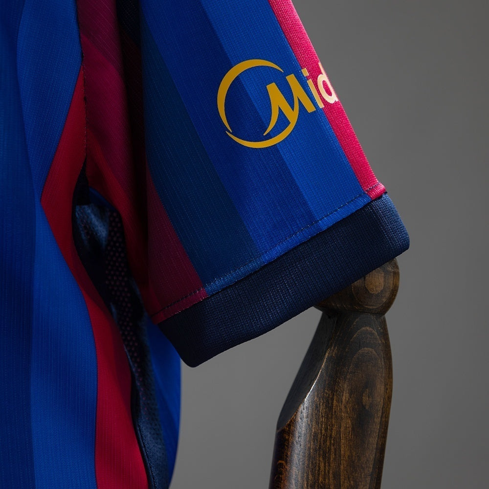 Kids Barcelona Home Jersey 2026-2027 Football Kit Soccer Shirt