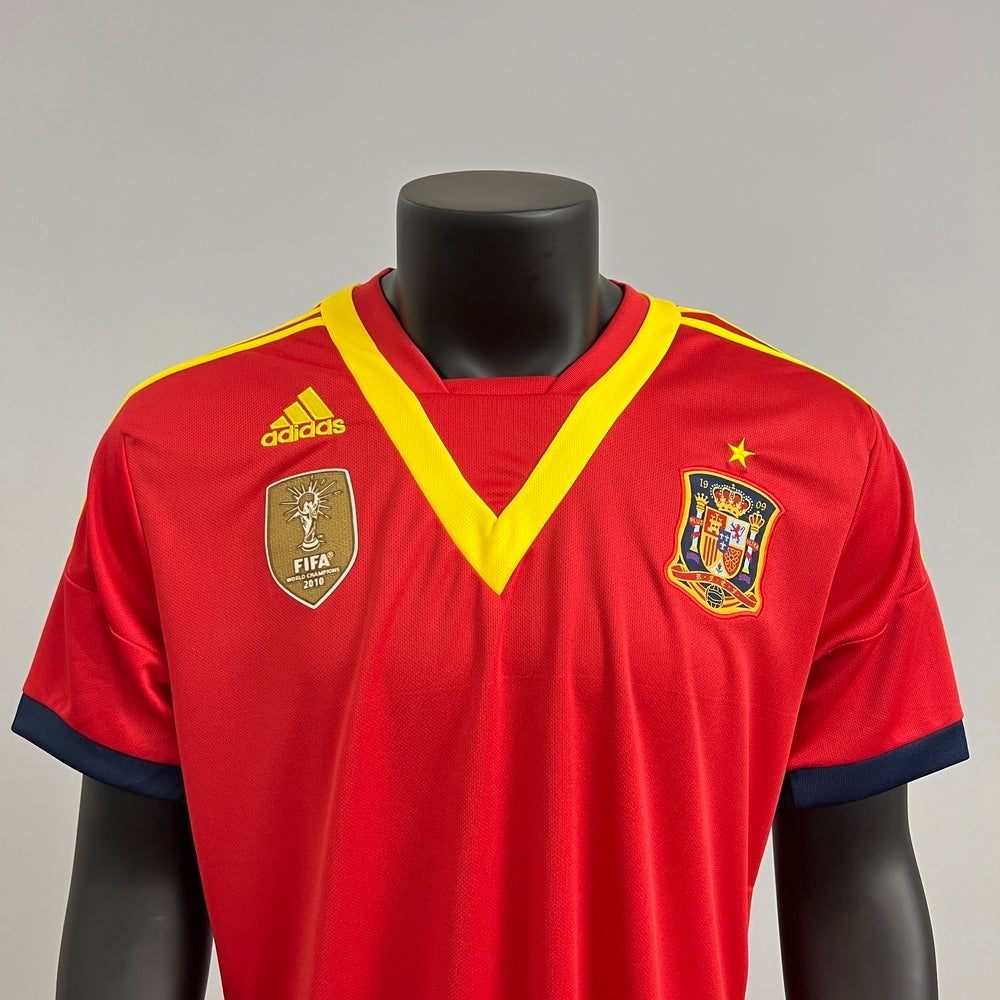 Retro Spain Jersey 2013 Home Football Kit Soccer Shirt