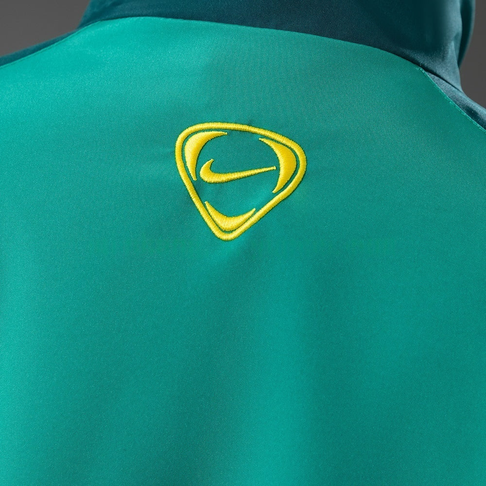 Brazil Windbreaker 2010 Green Football Soccer Jacket