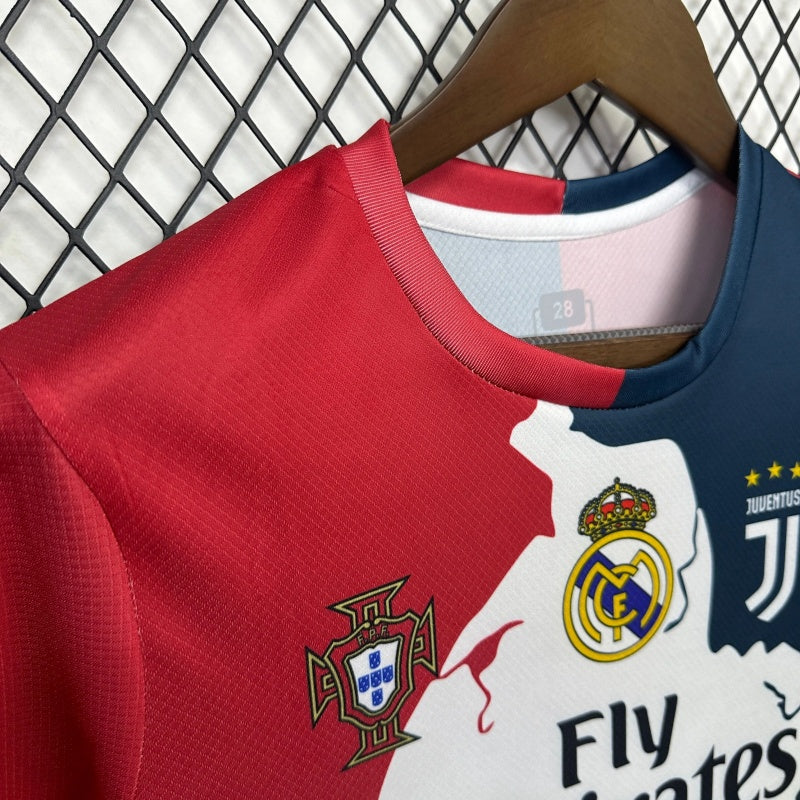 Kids Ronaldo Jersey All Club Team 25/26 Football Kit Soccer Jersey