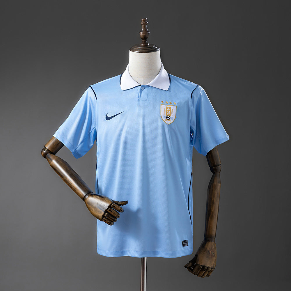 Uruguay Home Jersey 2026 World Cup Football Kit Soccer Shirt