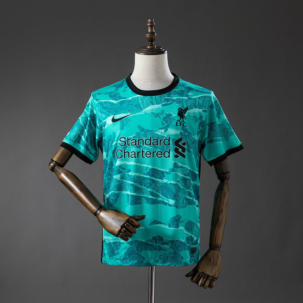 Liverpool Away Jersey 2020-21 Retro Football Kit Soccer Shirt