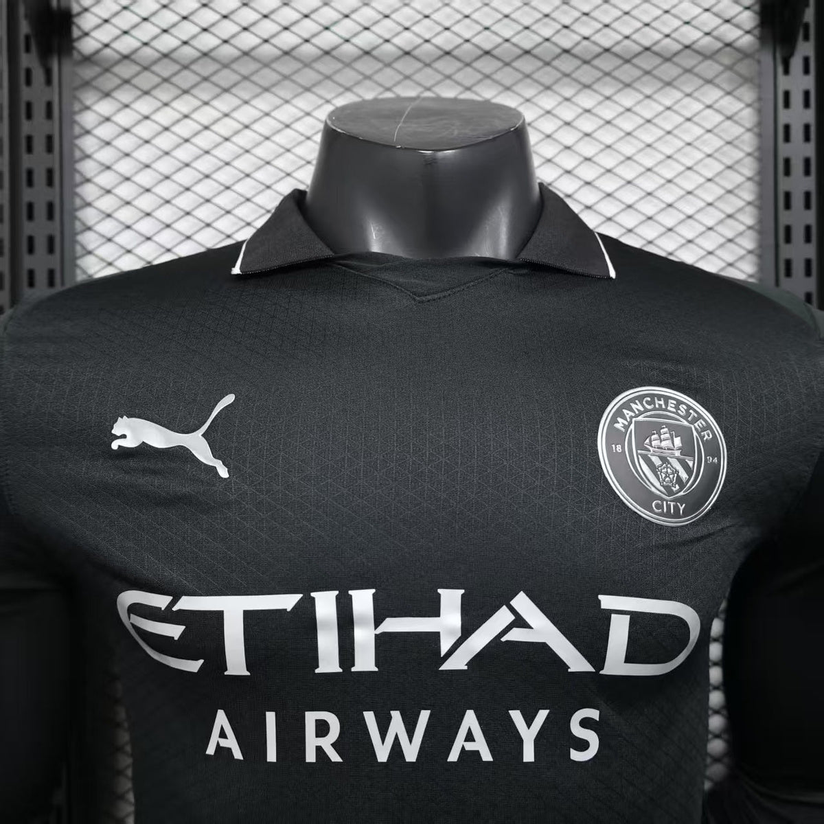 Player Version Manchester City Jersey 25/26 Home Long Sleeves Football Kit Soccer Jersey