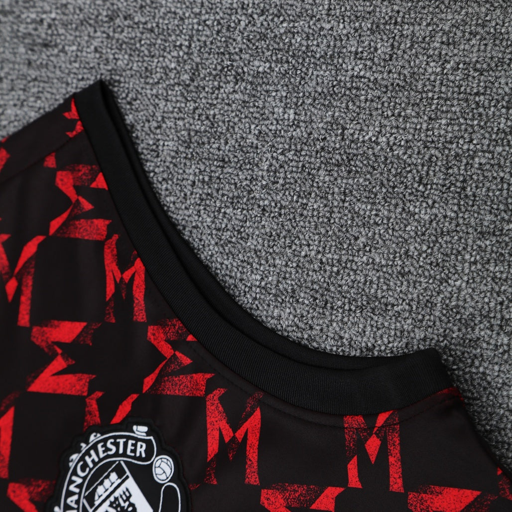 Manchester United Vest Set Training Tracksuits 25/26 Football Kit Soccer Jersey