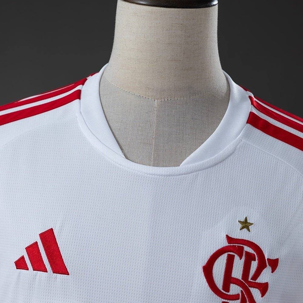 Flamengo Away Jersey 2026-2027 Long Sleeves Football Kit Soccer Shirt