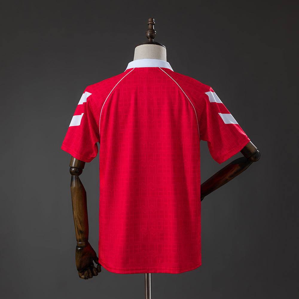 Benfica Home Jersey 1990-1991 Retro Football Kit Soccer Shirt