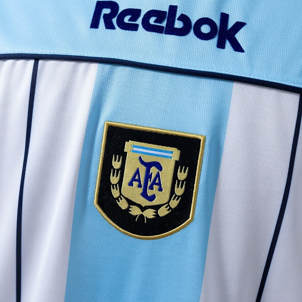 Retro Argentina Home Jersey 2000 Football Kit Soccer Shirt