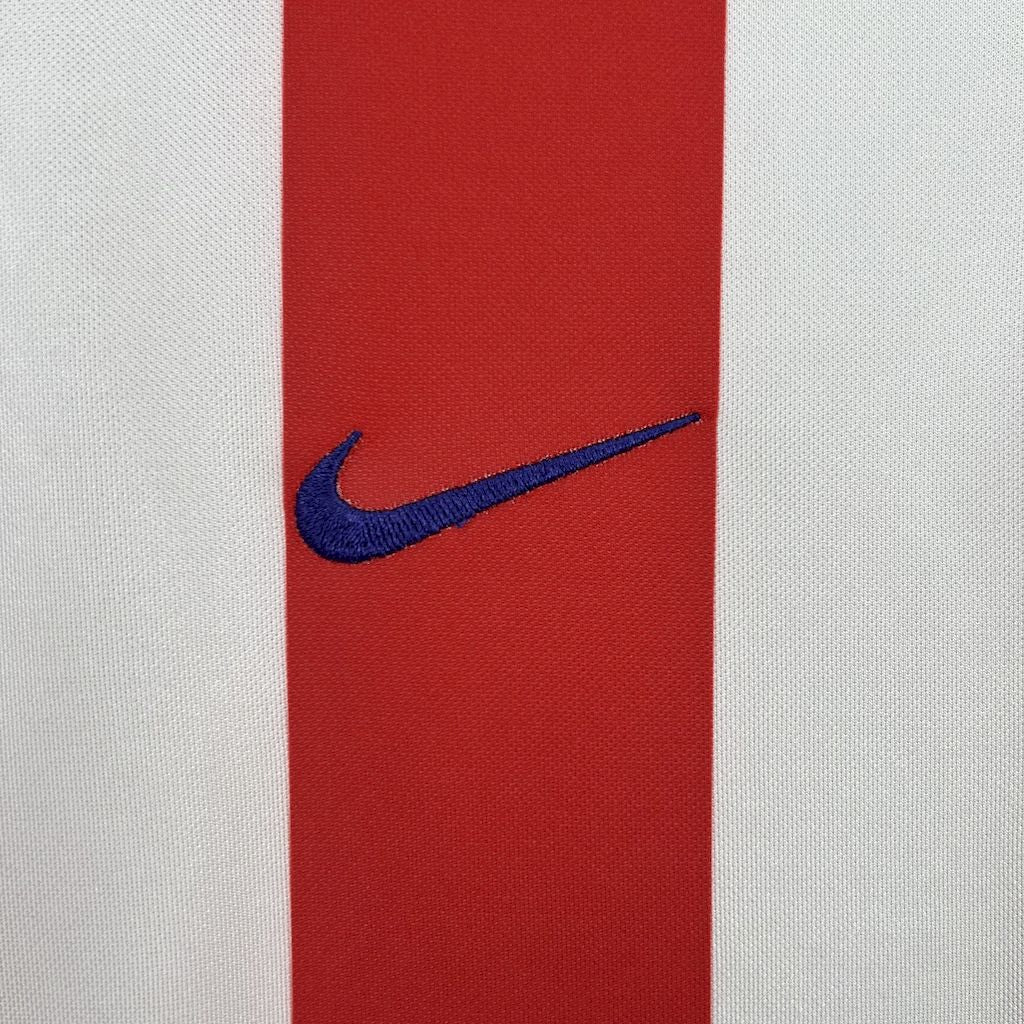 Retro Atletico Madrid Jersey 2002-03 Home Football Kit Soccer Shirt
