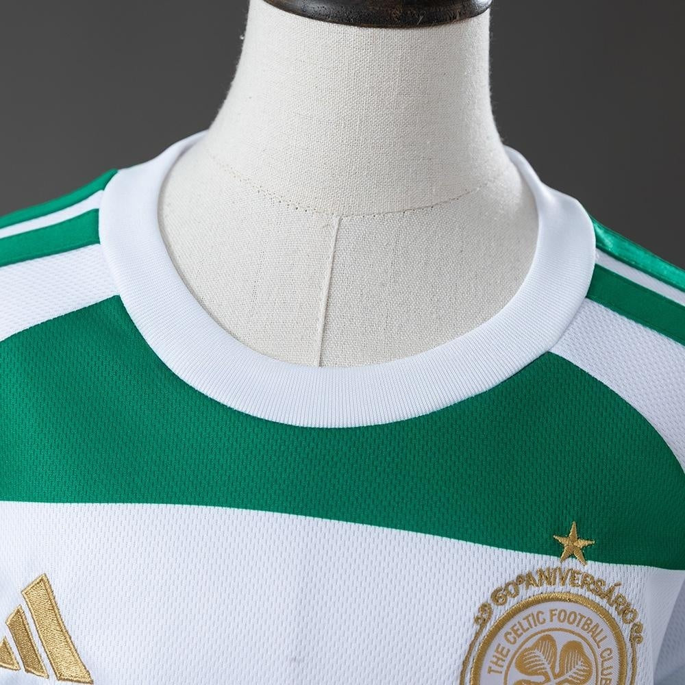 Kids Celtic Home Jersey 2026-2027 Football Kit Soccer Shirt