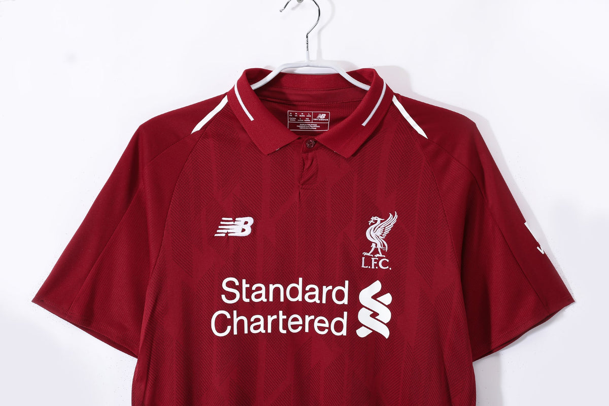 Retro Liverpool Jersey 2018-19 Home Football Kit Soccer Jersey