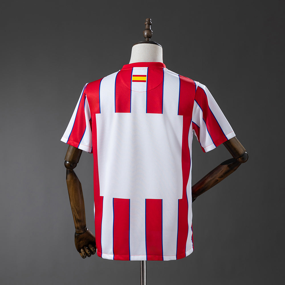 Atletico Madrid Jersey 2011-12 Home Champions League Retro Football Kit