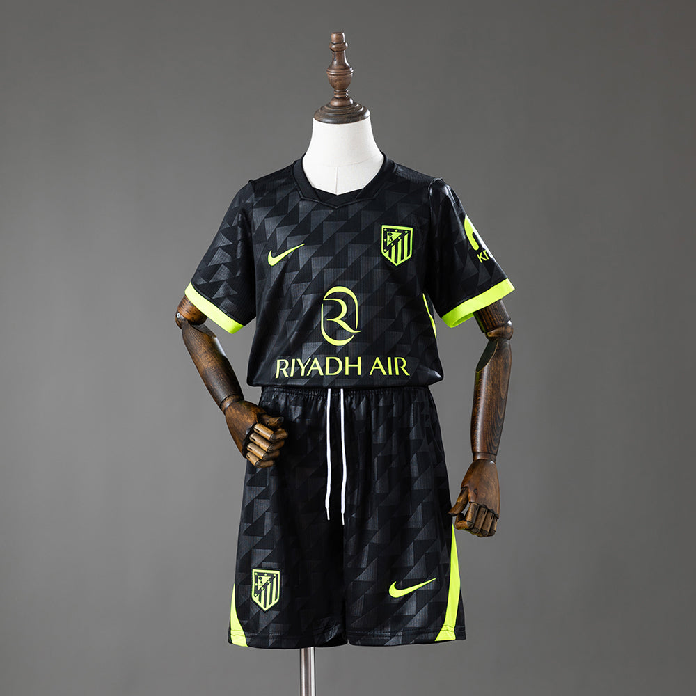Kids Atletico Madrid Away Jersey 2026-2027 Football Kit Soccer Shirt
