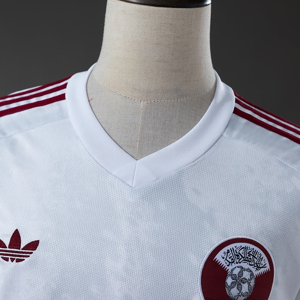 Qatar Away Jersey 2026 World Cup Football Kit Soccer Shirt