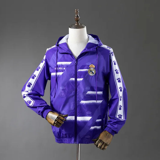 Real Madrid Windbreaker 25/26 Football Kit Soccer Jersey