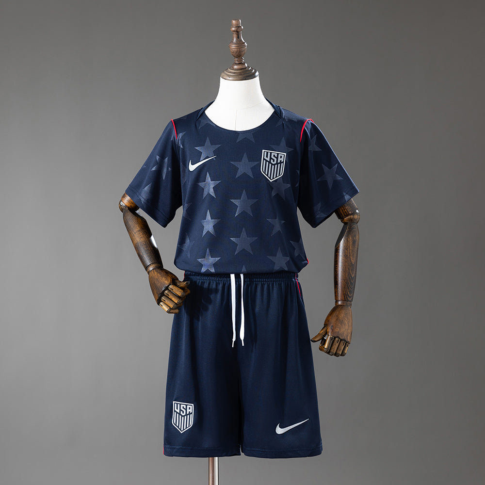 Kids USA Away Jersey 2026 World Cup Football Kit Soccer Shirt