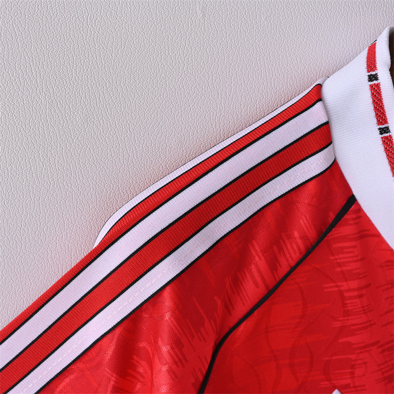 Retro Manchester United Jersey 1991-92 Home Football Kit Soccer Jersey