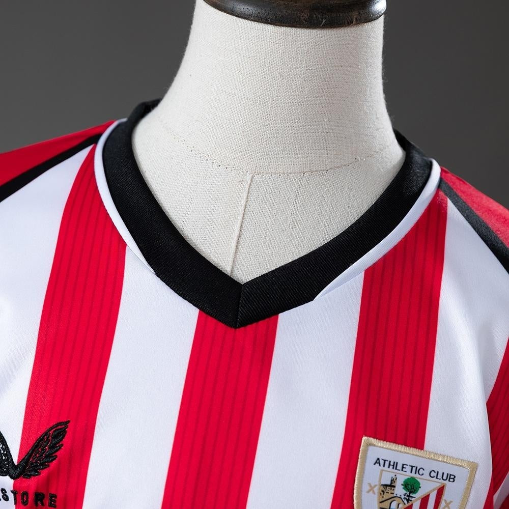 Kids Athletic Bilbao Home Jersey 2026-2027 Football Kit Soccer Shirt