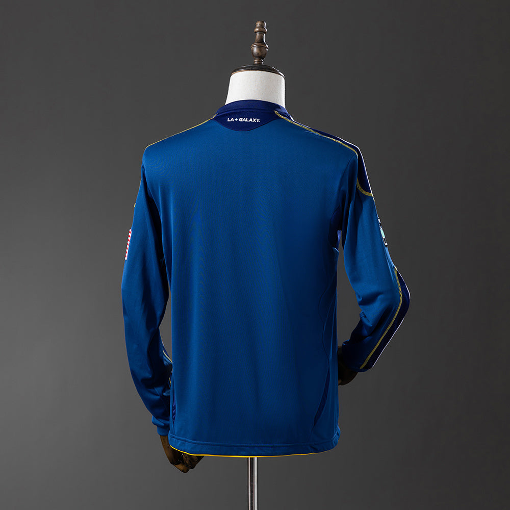 LA Galaxy Jersey 2011-12 Home Retro Kit Long Sleeves