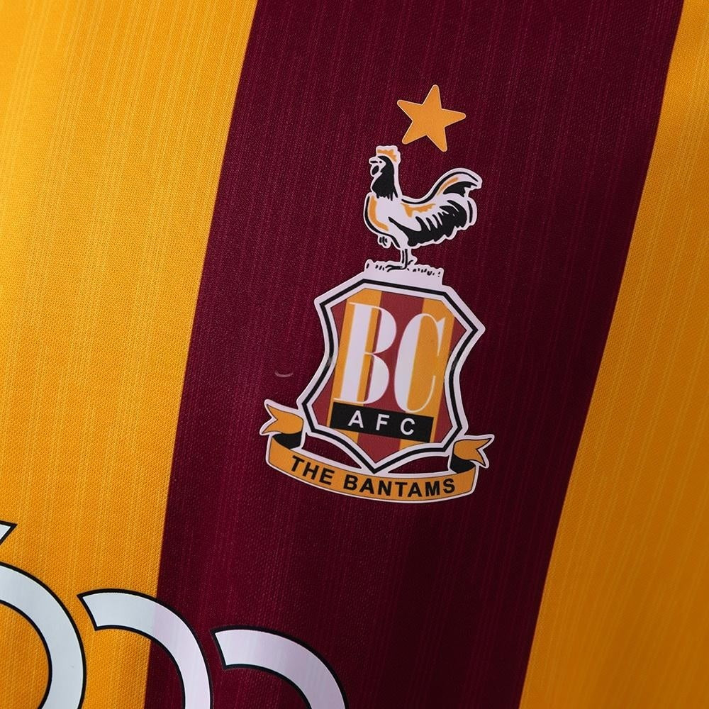 Bradford City Home Jersey 2026-2027 Football Kit Soccer Shirt