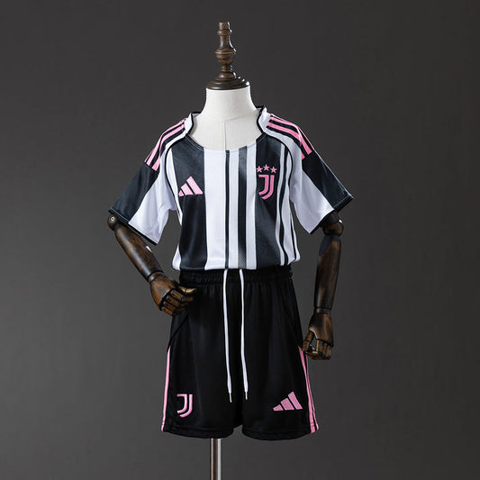 Kids Juventus Jersey 25/26 Home Football Kit