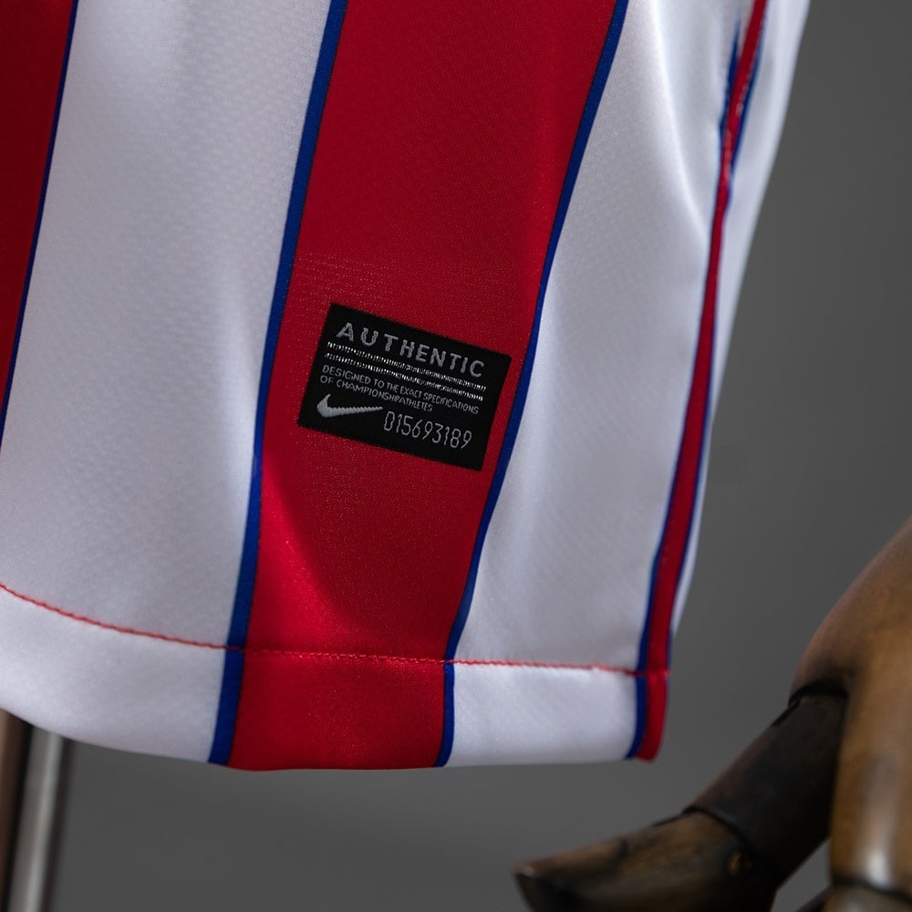 Atletico Madrid Jersey 2011-12 Home Champions League Retro Football Kit