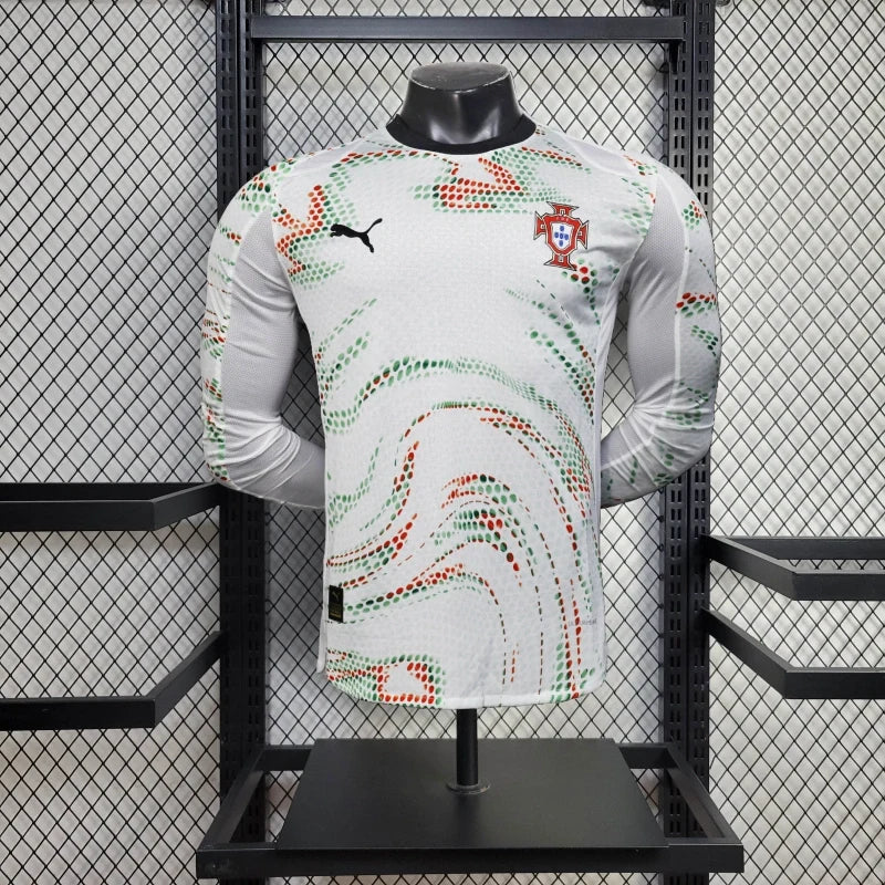 Player Version Portugal Jersey 25/26 Away Long Sleeves Football Kits Soccer Jersey