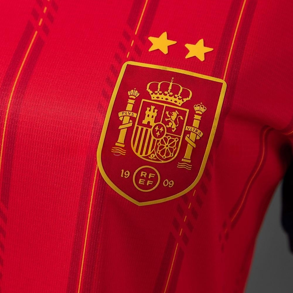 2-Star Women Spain Home Jersey 2026 World Cup Champion Football Kit Soccer Shirt