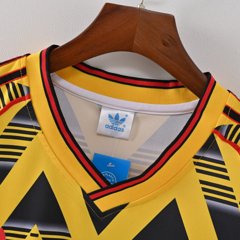 Retro Arsenal Jersey 1991-92 Away Football Kit Soccer Jersey