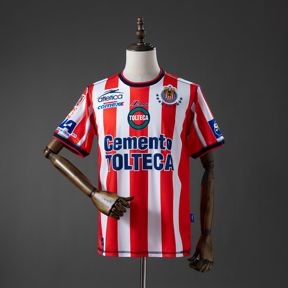 Retro Chivas Home Jersey 2002-2003 Football Kit Soccer Shirt