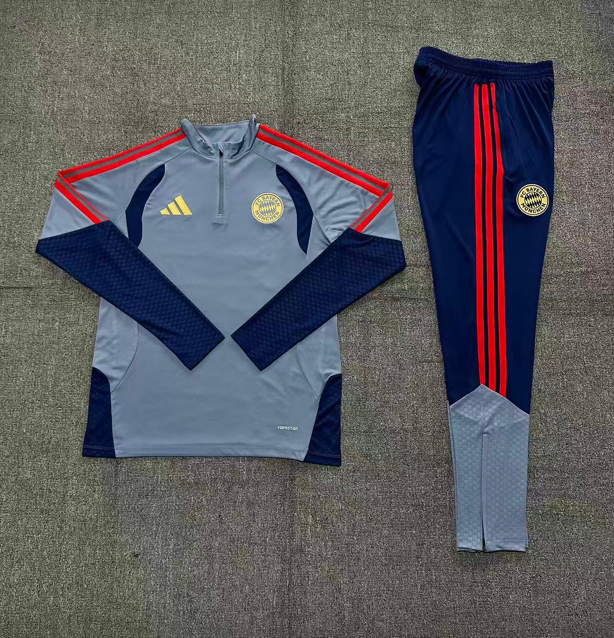 Kids Bayern Munich Training Tracksuits 2026-2027 Football Kit Soccer Jersey