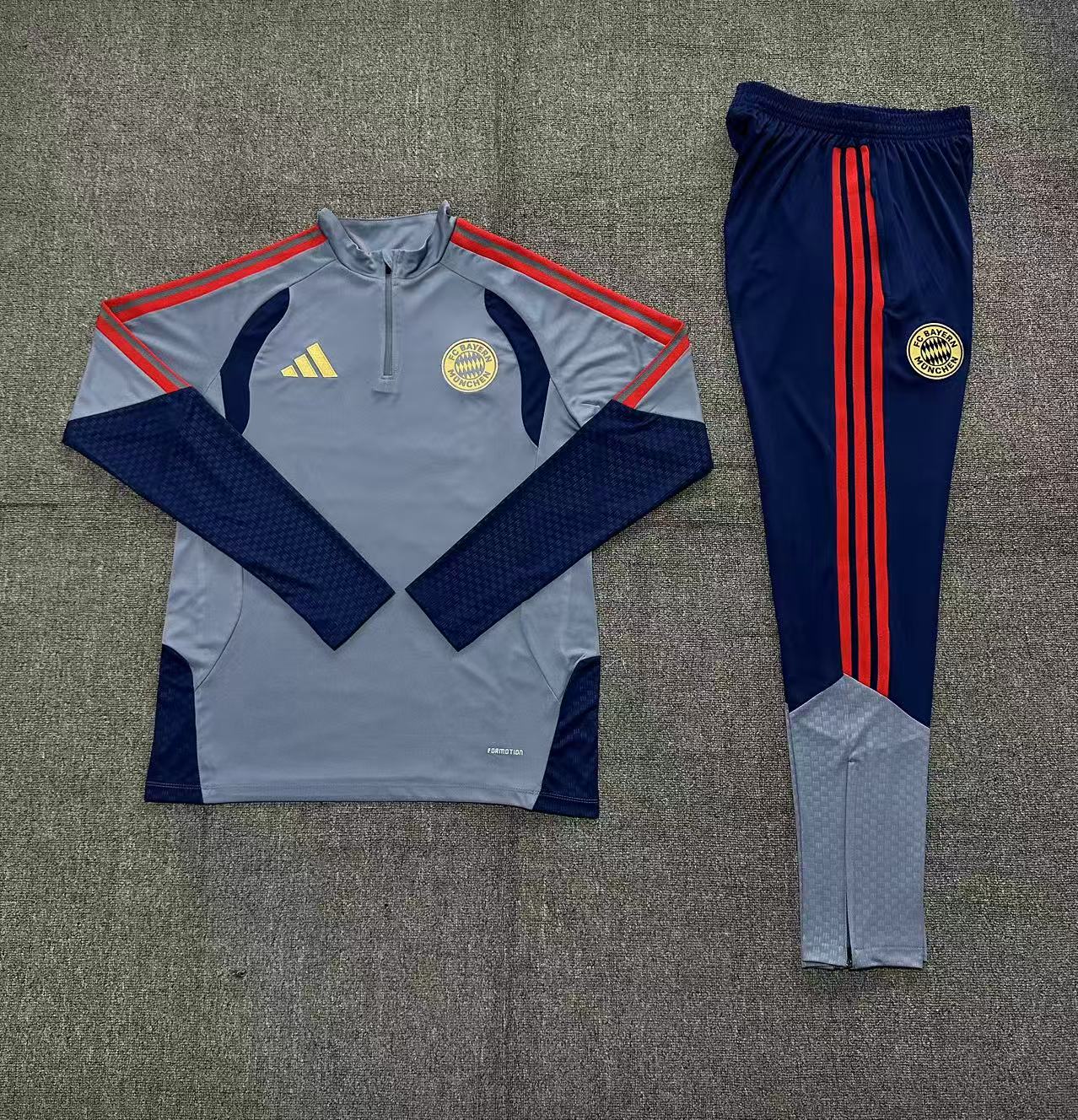 Kids Bayern Munich Training Tracksuits 2026-2027 Football Kit Soccer Jersey