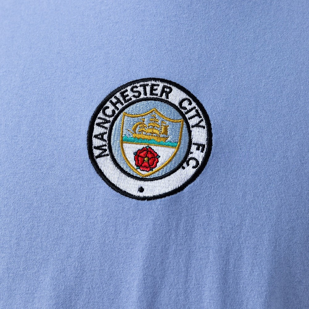 Manchester City Jersey 1971-72 Home Retro Football Kit
