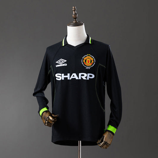 Manchester United Jersey 1998-99 Third Retro Kit Long Sleeves