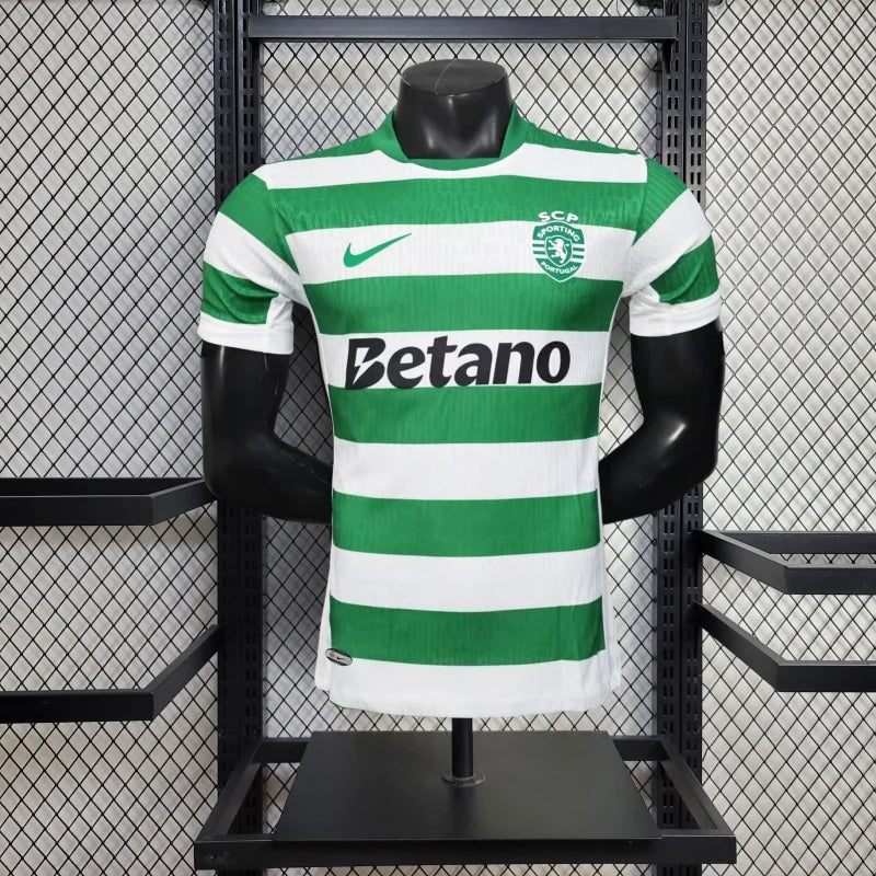 Player Version Sporting CP Jersey 25/26 Home Football Kit Soccer Jersey
