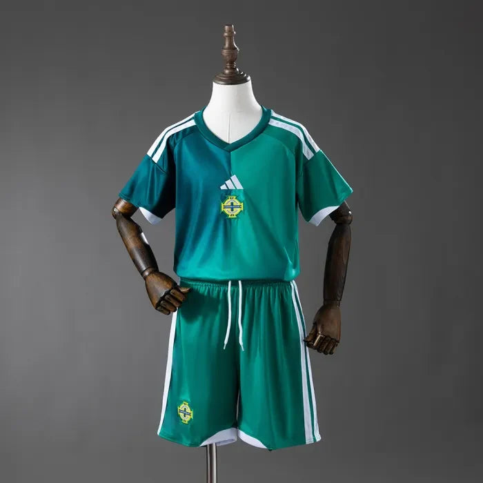 Kids Northern Ireland Home Jersey 2026 World Cup Football Kit Soccer Shirt