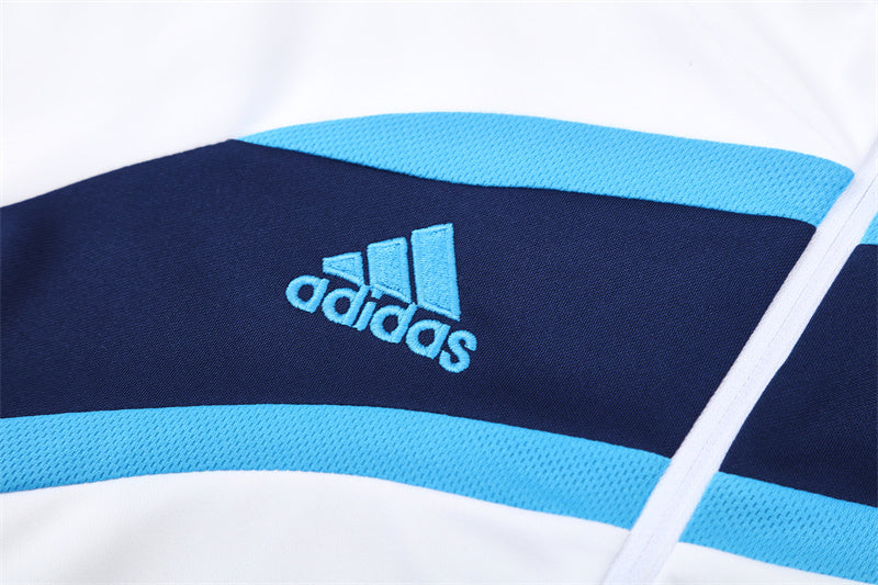 Retro Real Madrid Training Tracksuits 2009-10 Football Kit Soccer Jersey
