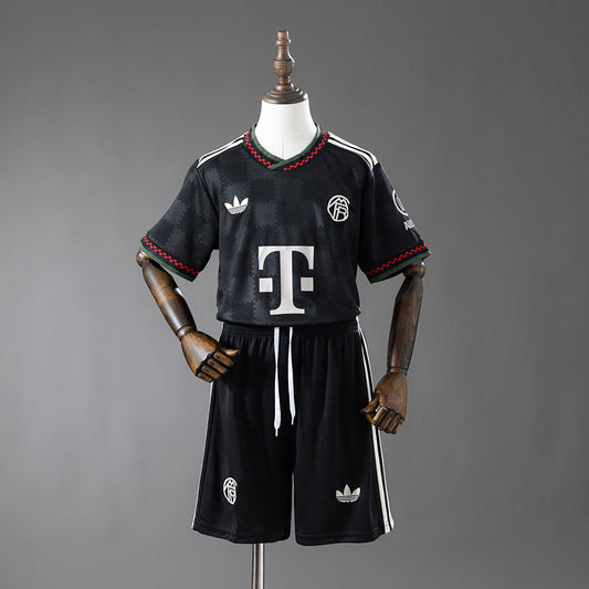 Kids Bayern Munich Third Jersey 25/26 Football Kit Soccer Shirt