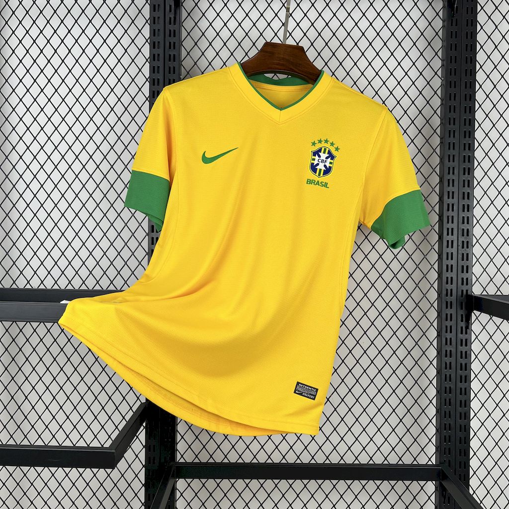 Retro Brazil Jersey 2012 Home Football Kit Soccer Jersey