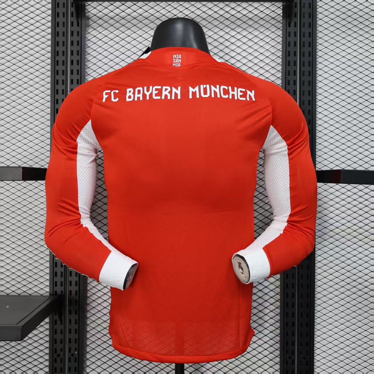 Player Version Bayern Munich Jersey 25/26 Home Long Sleeves Football Kit Soccer Jersey