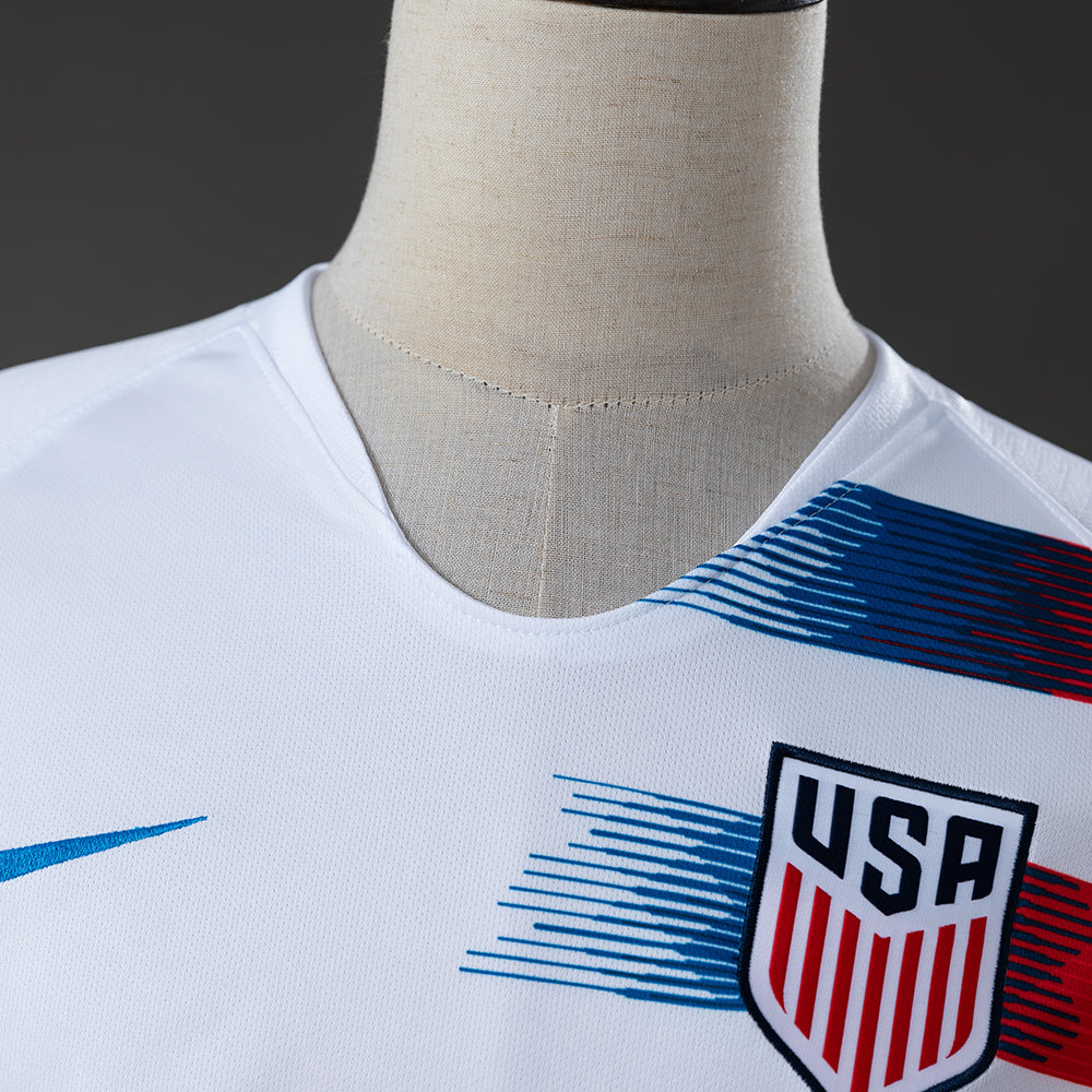 USA Home Jersey 2018 Retro Football Kit Soccer Shirt