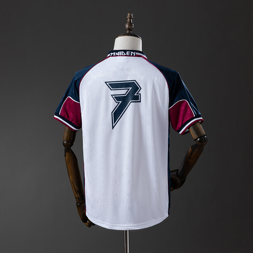 West Ham United Jersey 1999 Away Retro Football Kit