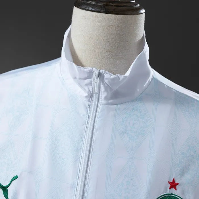 Palmeiras Windbreaker 2025/26 White Football Kit