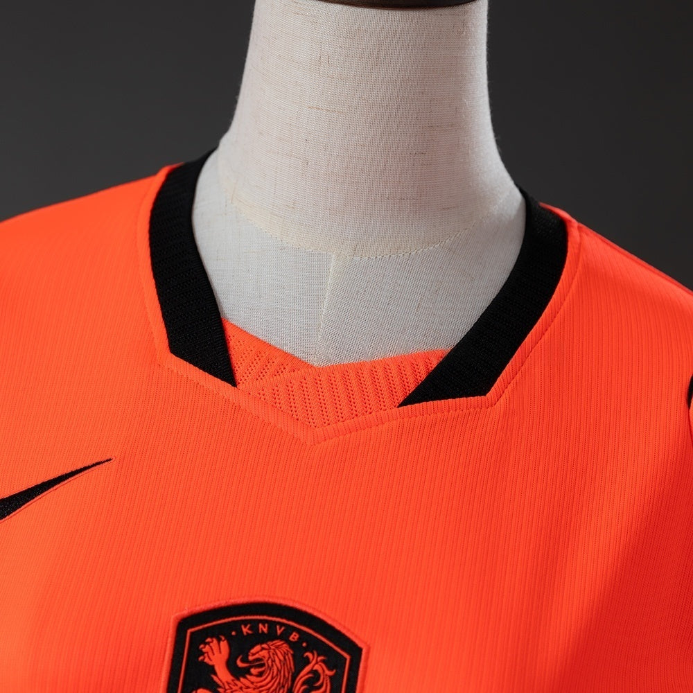 Women Netherlands Home Jersey 2026 World Cup Football Kit Soccer Shirt