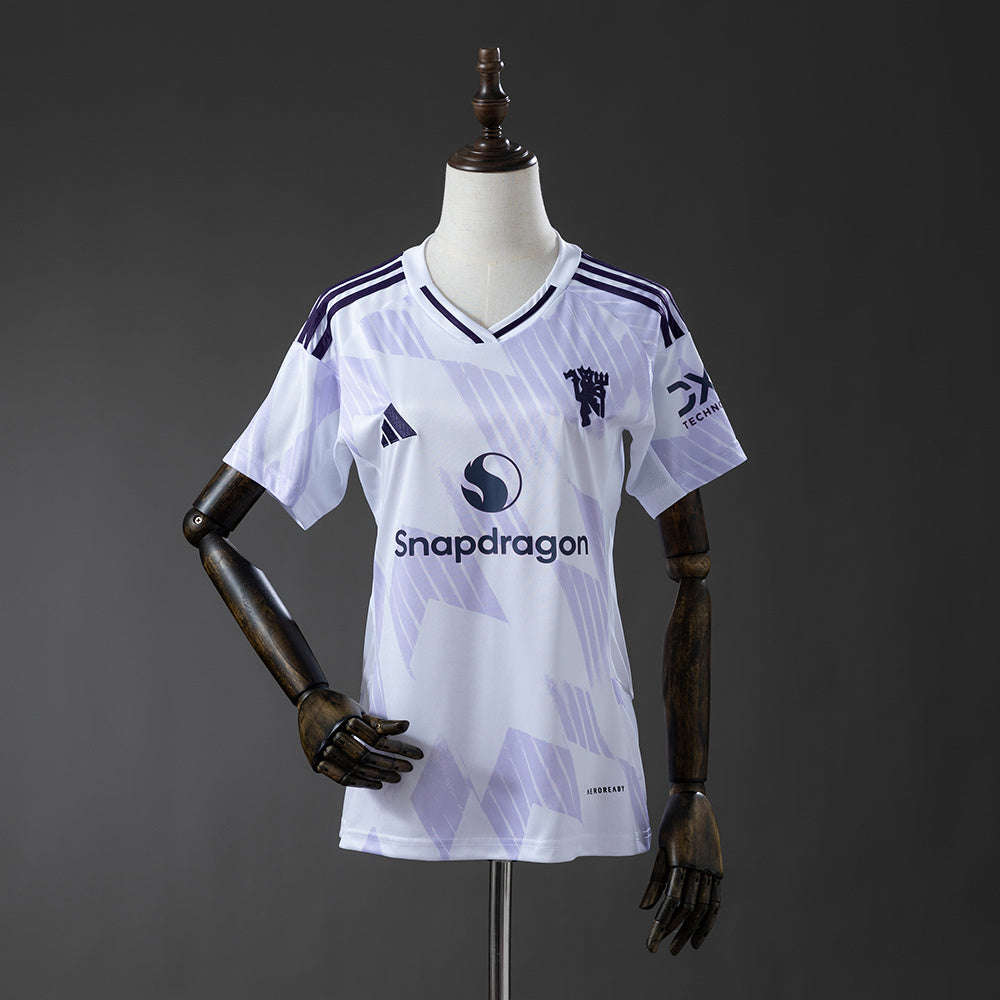 Women Manchester United Jersey 2025/26 Away Football Kit Soccer Jersey