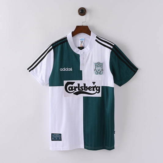 Retro Liverpool Away Jersey 1995-96 Football Kit Soccer shirt