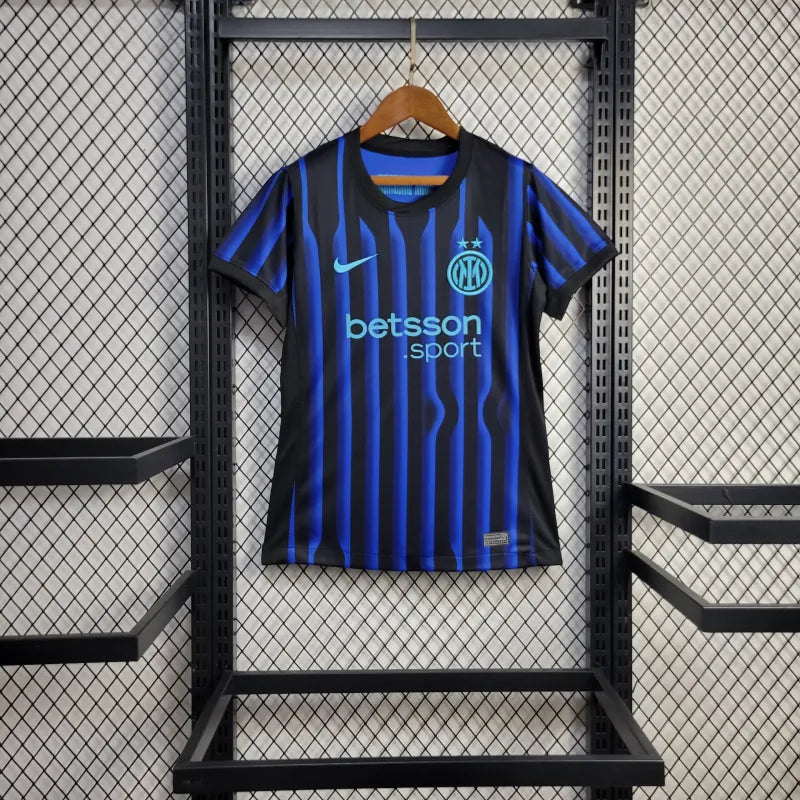 Women Inter Milan Jersey 25/26 Home Football Kit Soccer Jersey
