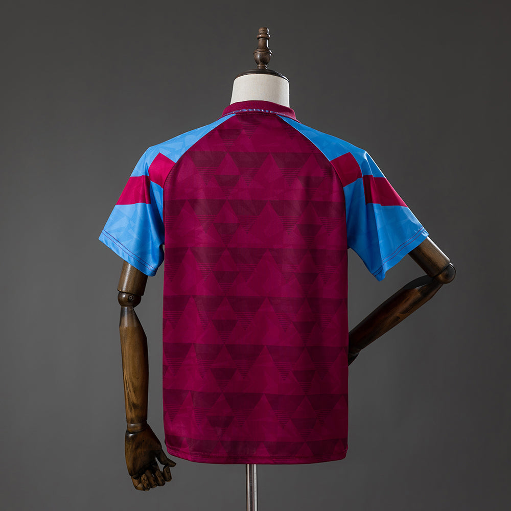Retro Aston Villa Home Jersey 1998 Football Kit Soccer Shirt
